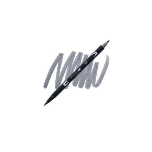TOMBOW DUAL BRUSH PEN N55 COOL GRAY 7