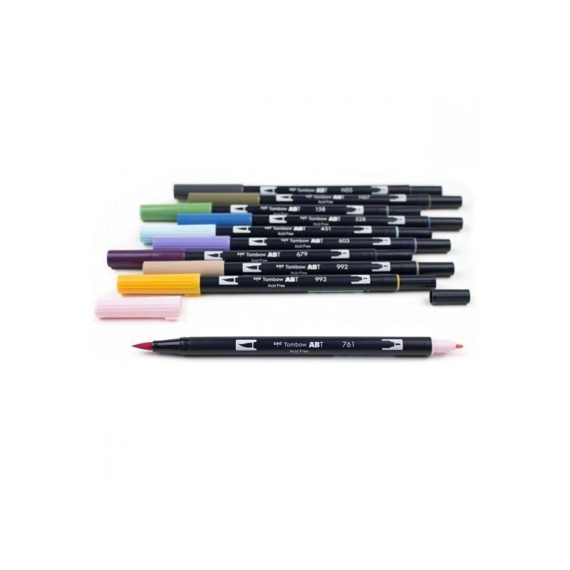 Tombow Dual Brush Flora Desertica (10 Pcs)