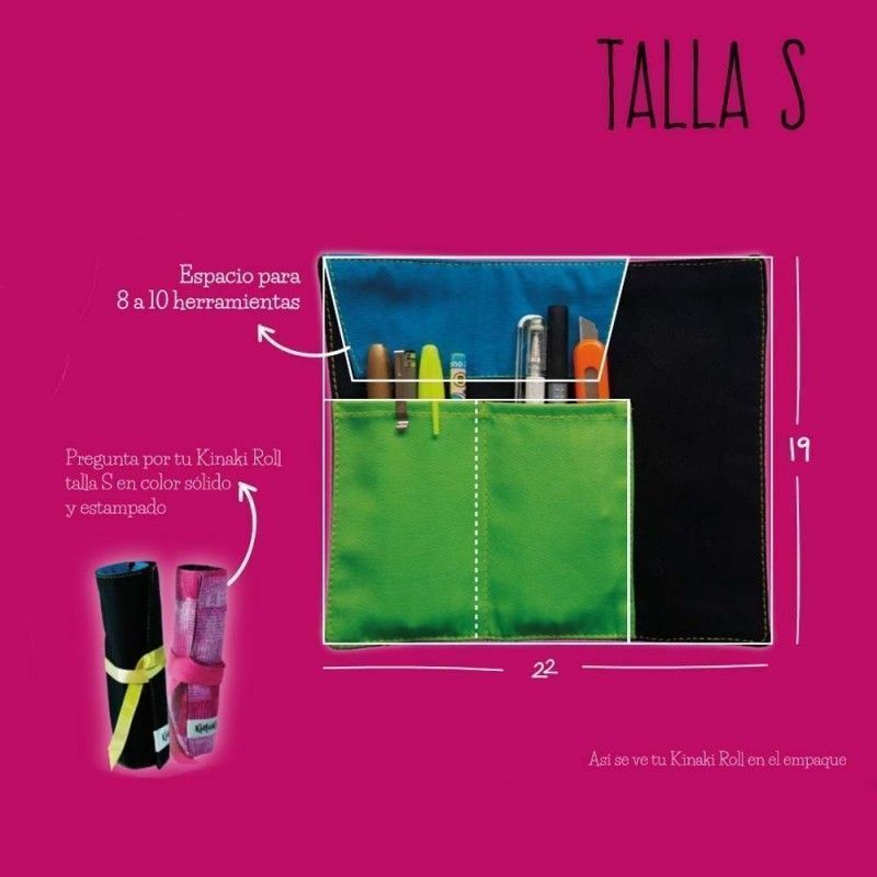 Estuche Para Marcadores Kinaki Morado Talla S