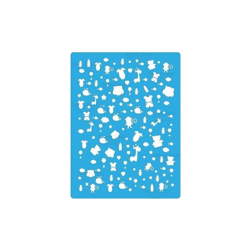STENCIL BEBE No.171  (15 X 20 CM)