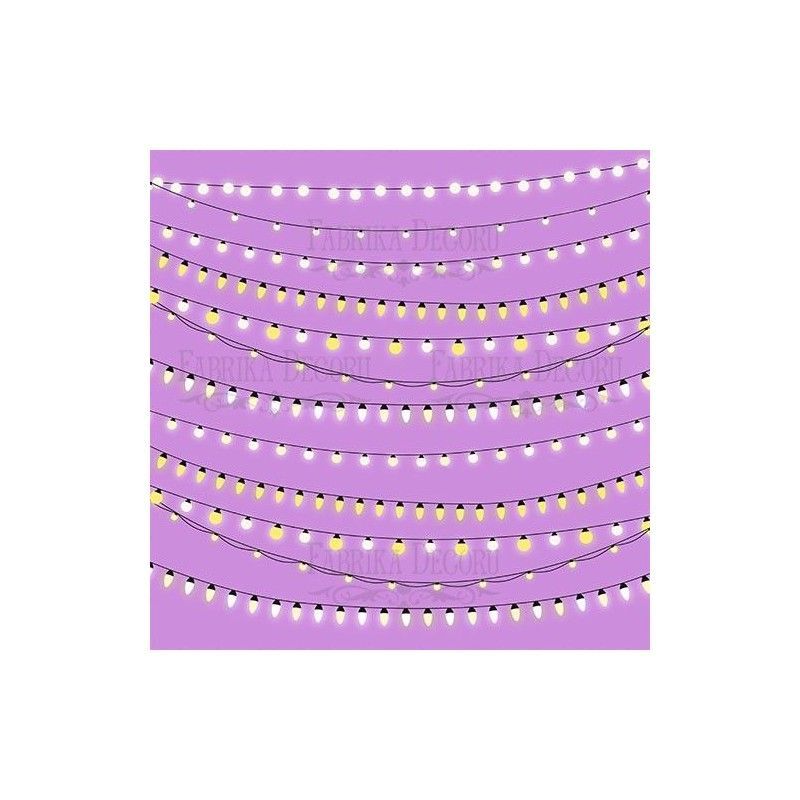 Set De Papeles Party Girl 20 X 20 Cm (Doble Cara)