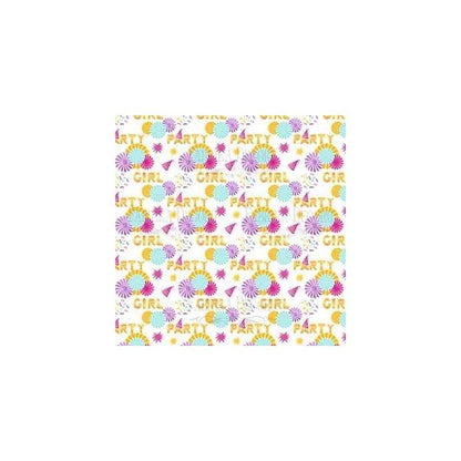 Set De Papeles Party Girl 20 X 20 Cm (Doble Cara)