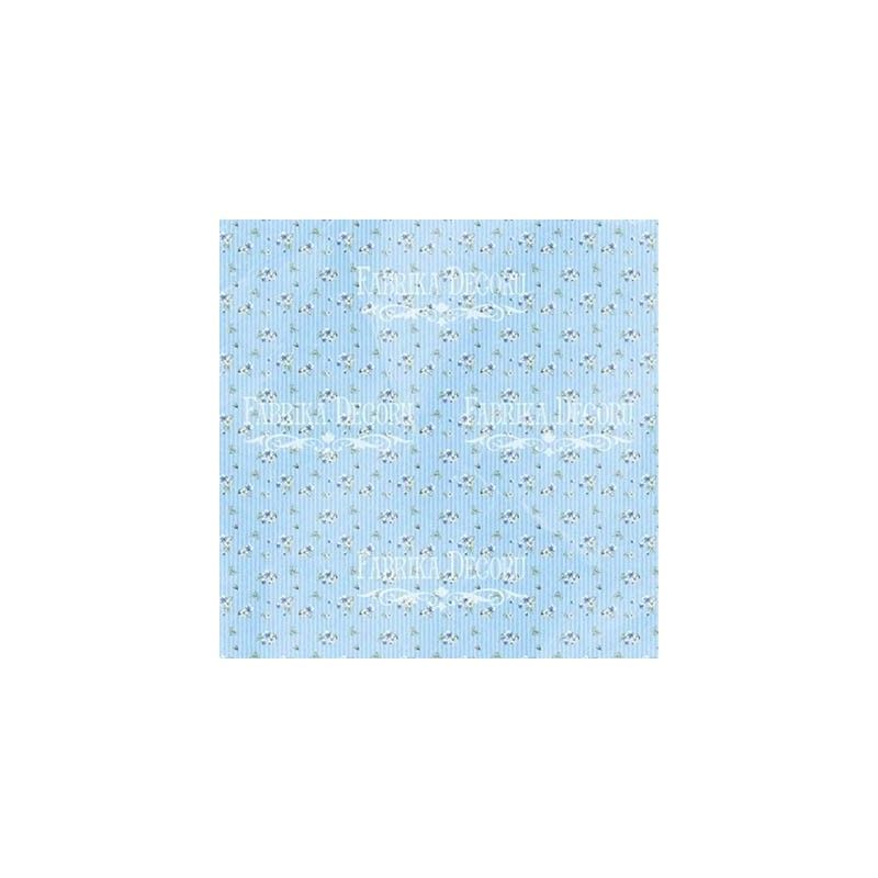 Set De Papeles Shabby Baby Boy 30.5 X 30.5 Cm (Doble Cara)