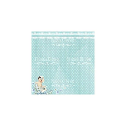 Set De Papeles Shabby Baby Boy 30.5 X 30.5 Cm (Doble Cara)