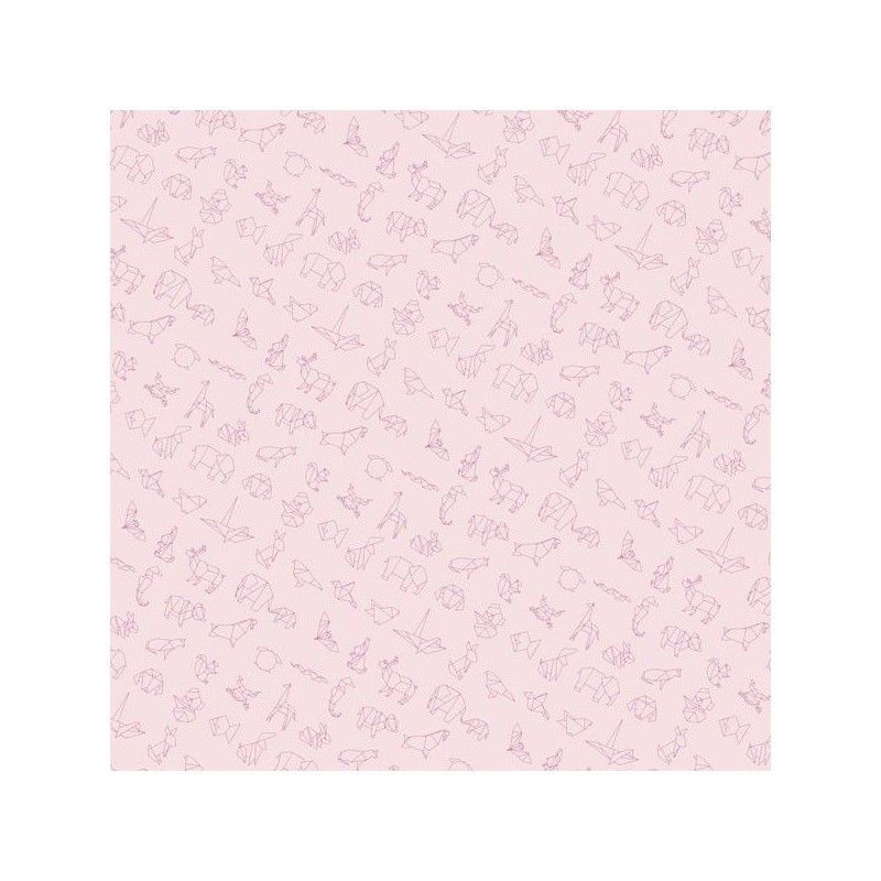 Set De Papeles My Little Baby Girl 20 X 20 Cm (Doble Cara)