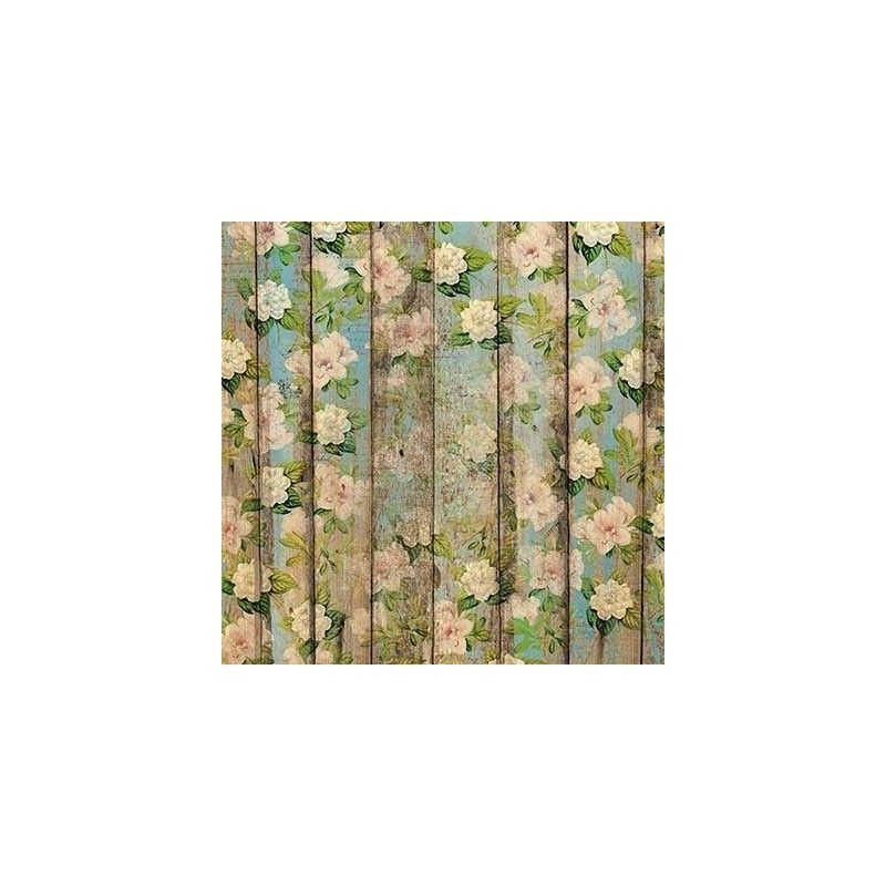 Set De Papeles Botany Summer 30.5 X 30.5 Cm (Doble Cara)