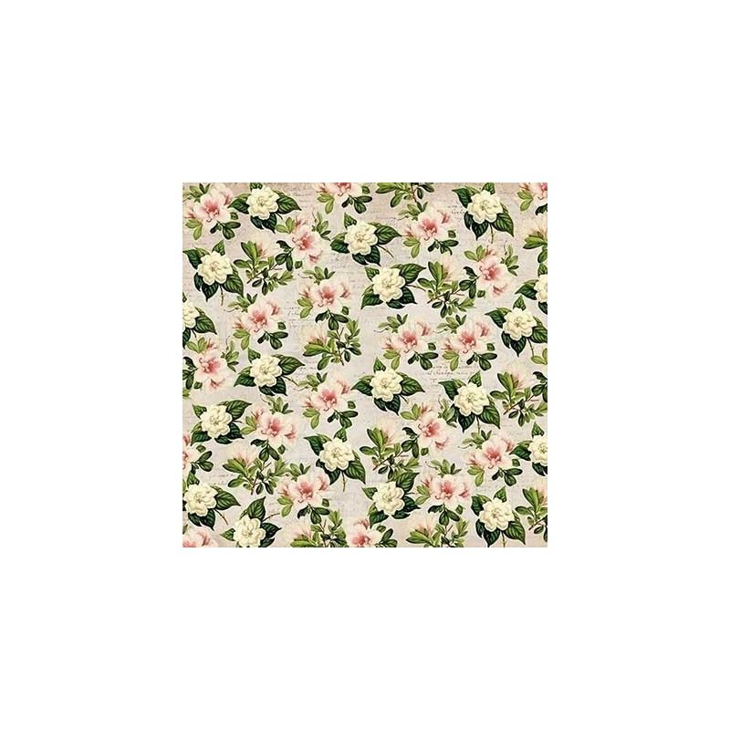 Set De Papeles Botany Summer 30.5 X 30.5 Cm (Doble Cara)