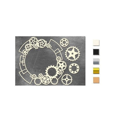 CHIPBOARD MARCO CON ENGRANAJES