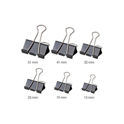 Clips Para Encuadernacion 1/2” (12 Pcs)