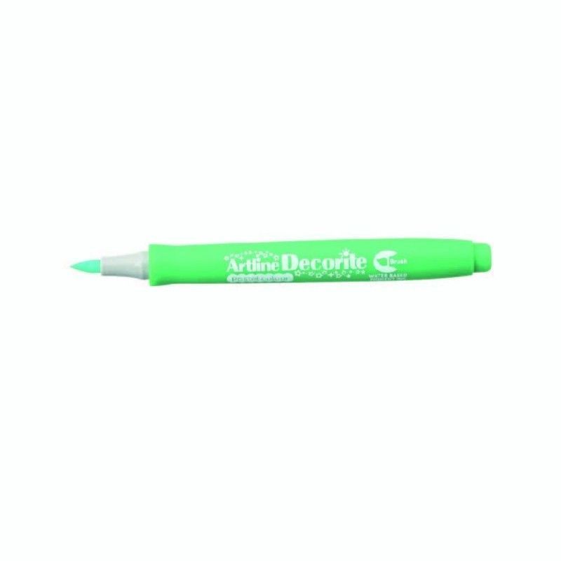 MARCADOR PUNTA PINCEL DECORITE VERDE PASTEL EDF-F