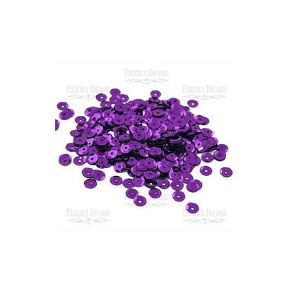 Lentejuelas Moradas (7 Mm)