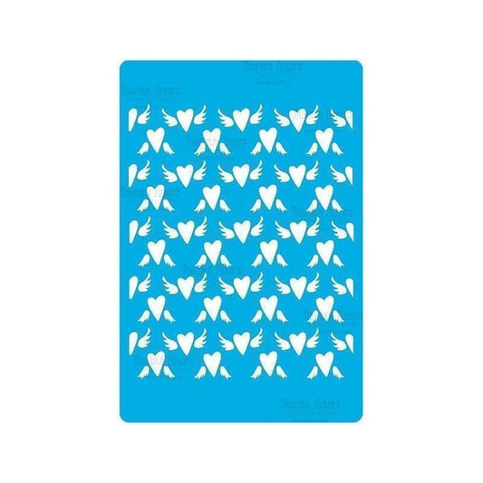 STENCIL FONDO CUPIDOS (15 X 20 CM)