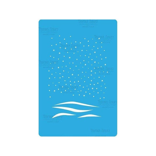 STENCIL FONDO INVIERNO (15 X 20 CM)