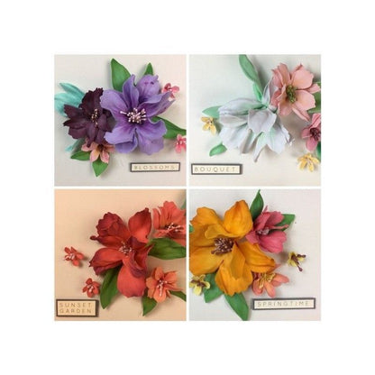 Foamy Moldeable Para Flores Atardecer Sizzix (5 Hojas)