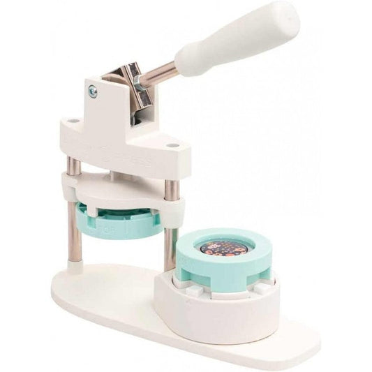 Kit Button Press máquina para hacer botones We R Memory - vista del kit completo