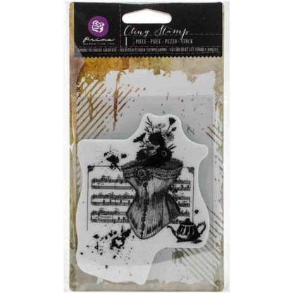 Sello Cling Stamp Victorian