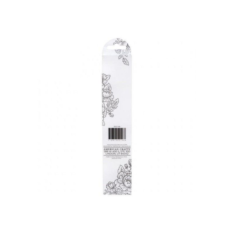 Aguja Para Tejer Jumbo En Resina Diamond Tamaño 12Mm Thn