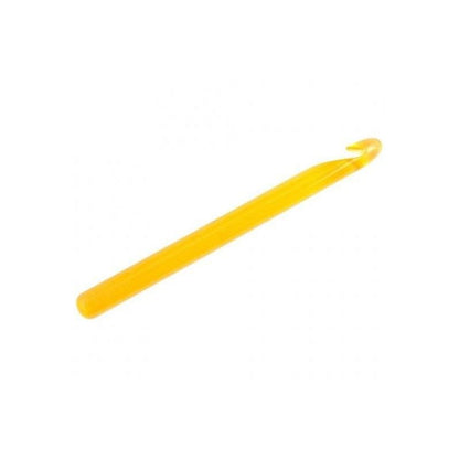 Aguja Para Tejer Jumbo En Resina Oro Tamaño 19 Mm Thn