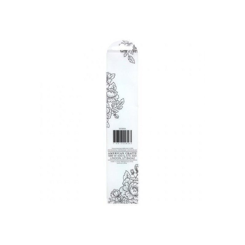Aguja Para Tejer Jumbo En Resina Turquesa Tamaño 22 Mm Thn