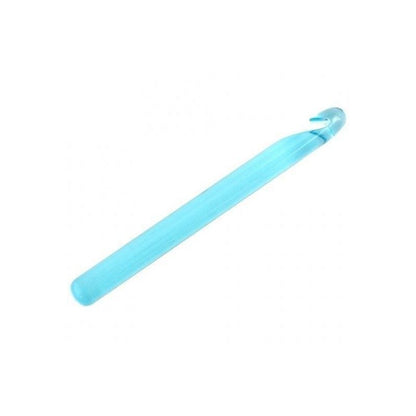Aguja Para Tejer Jumbo En Resina Turquesa Tamaño 22 Mm Thn