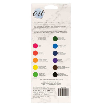 Acuarela Profesional 12Ml Asb (12 Pcs)