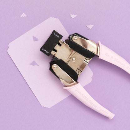 Crop A Dile Retro Corner Chomper - Scallop And Cloud