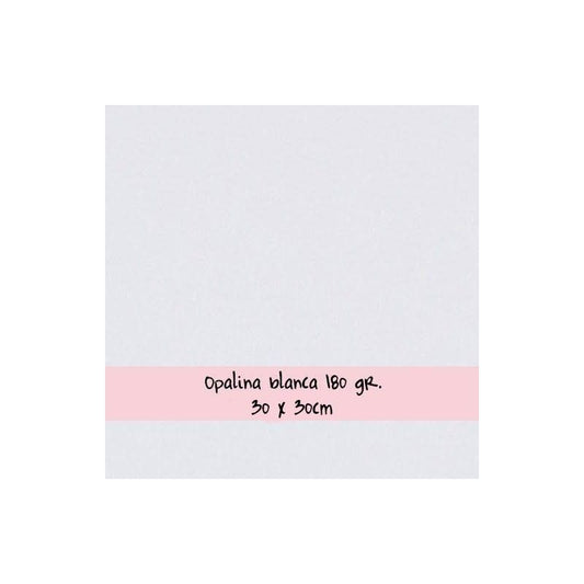 OPALINA BLANCA 180 GR 30 X 30 (12 PCS)