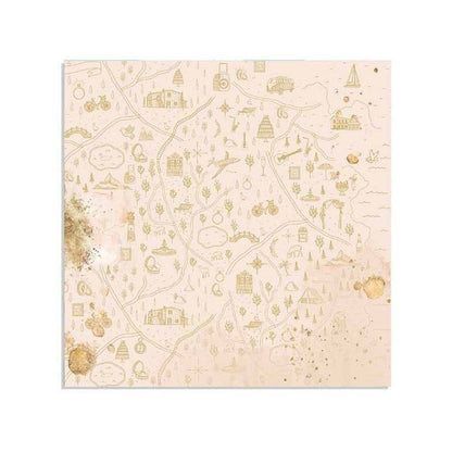 Coleccion 10 Papeles (Doble Cara) Love Story 20 X 20 Cm