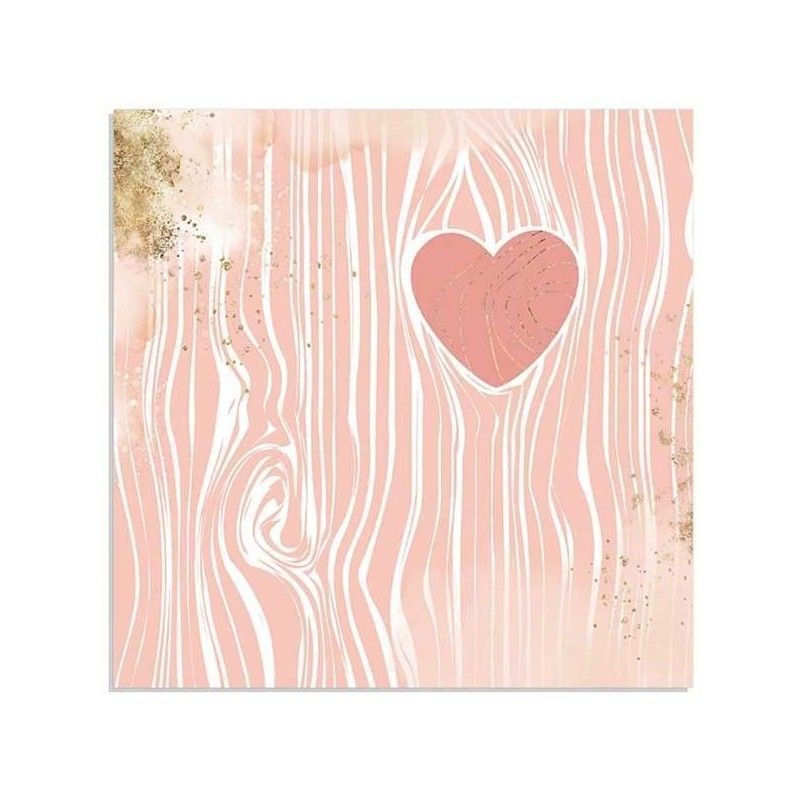 Coleccion 10 Papeles (Doble Cara) Love Story 20 X 20 Cm