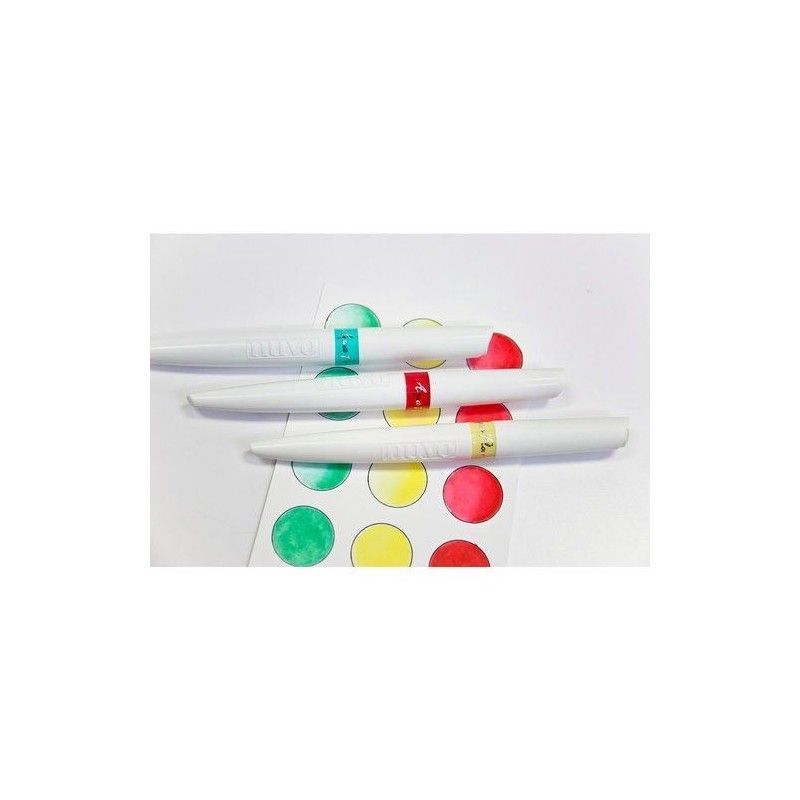 Nuvo Aqua Flow Punta Pincel (Kit 3) Summer Holiday