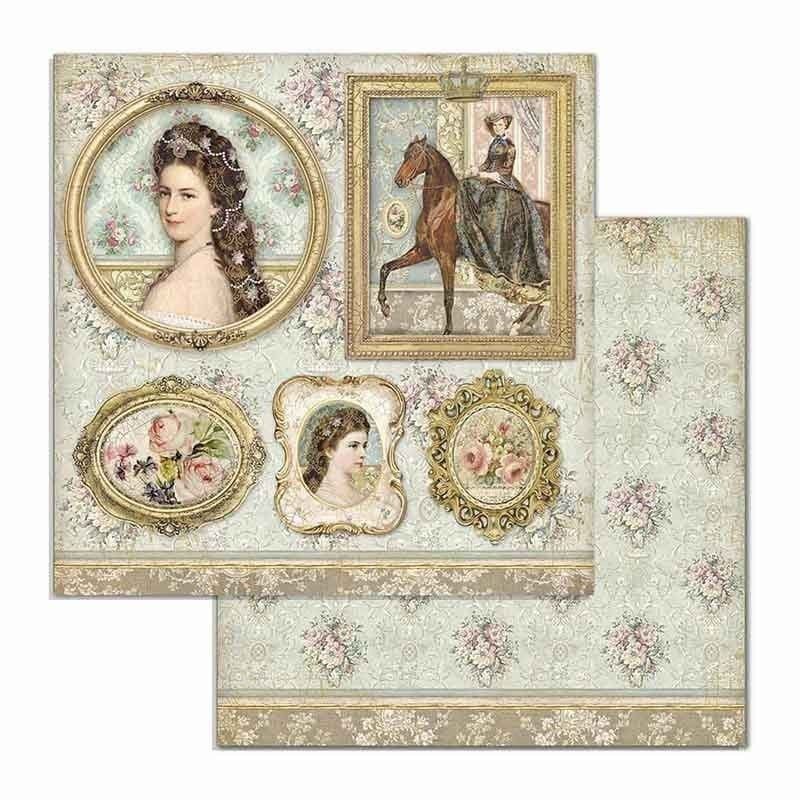 Bloc 10 Hojas Princess (20 X 20 Cm) Doble Cara