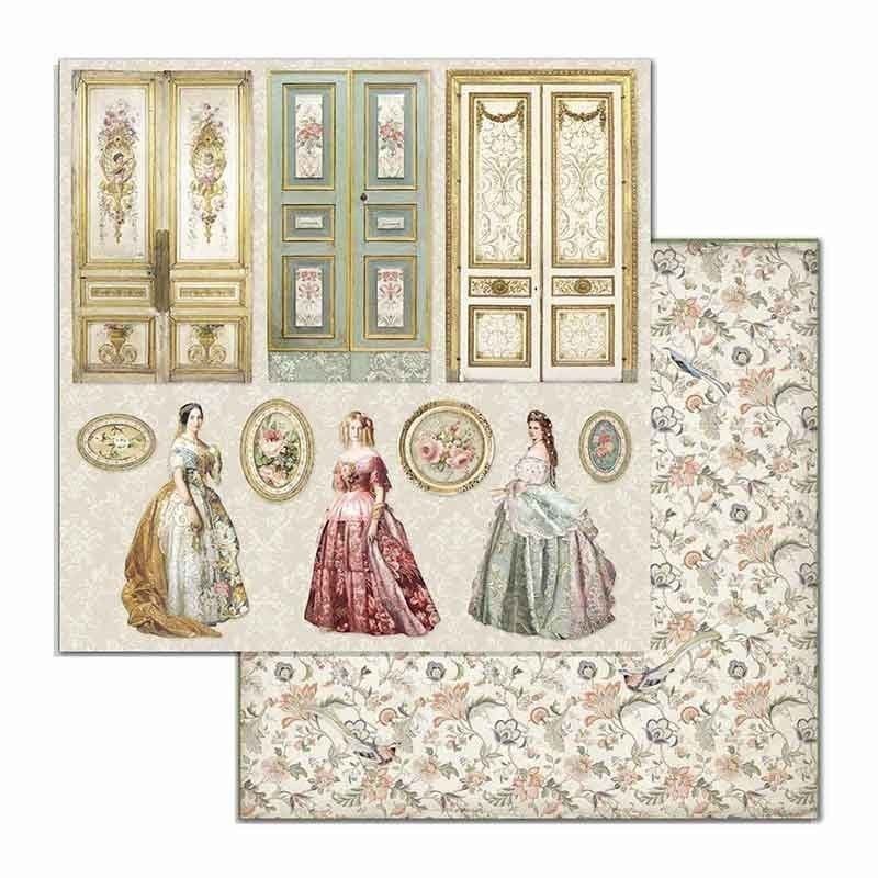 Bloc 10 Hojas Princess (20 X 20 Cm) Doble Cara