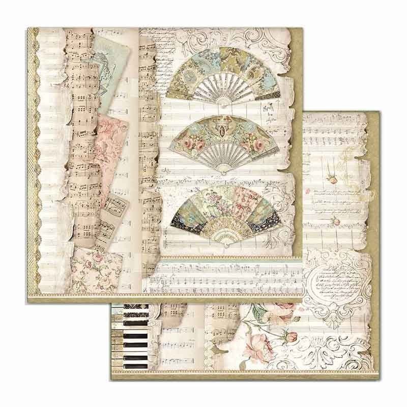 Bloc 10 Hojas Princess (20 X 20 Cm) Doble Cara