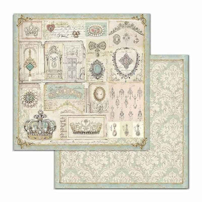 Bloc 10 Hojas Princess (20 X 20 Cm) Doble Cara