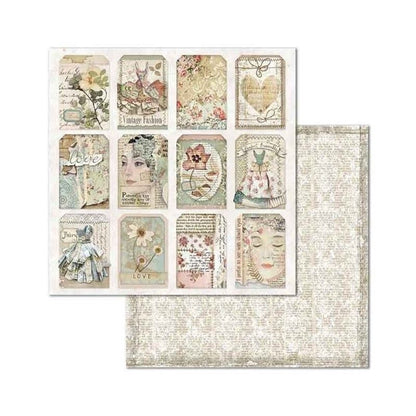 Bloc 10 Hojas Imagine (20 X 20 Cm) Doble Cara