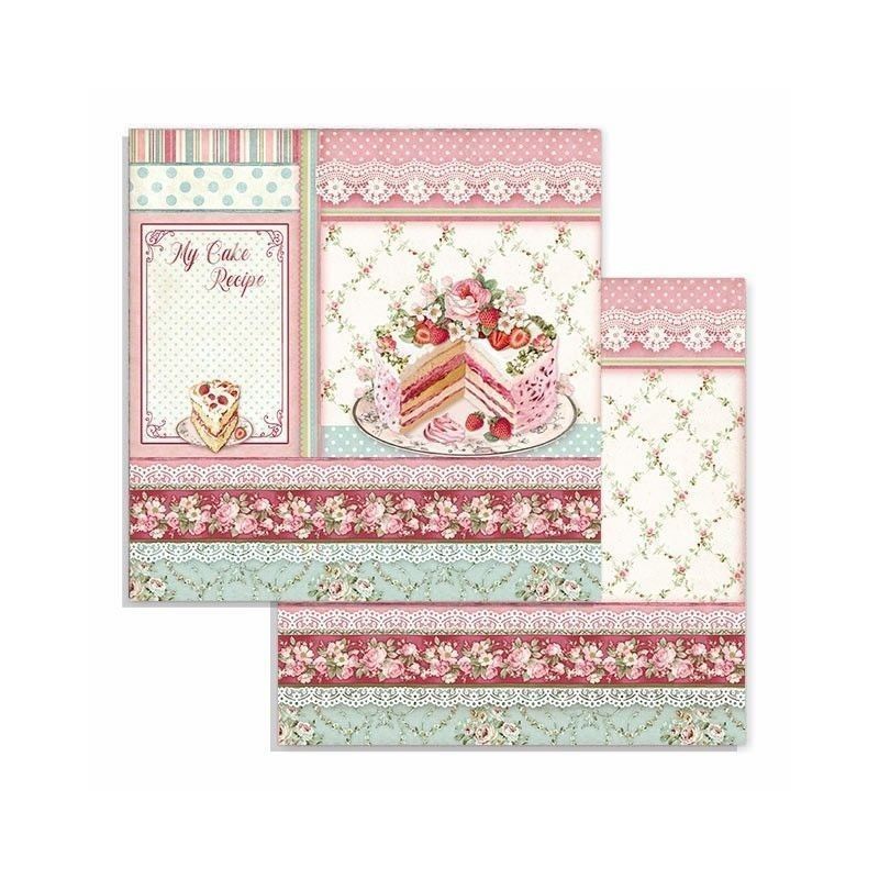 Bloc 10 Hojas Sweety (30 X 30 Cm) Doble Cara