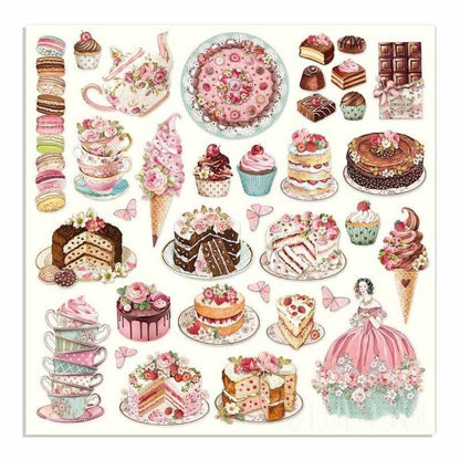 Bloc 10 Hojas Sweety (30 X 30 Cm) Doble Cara