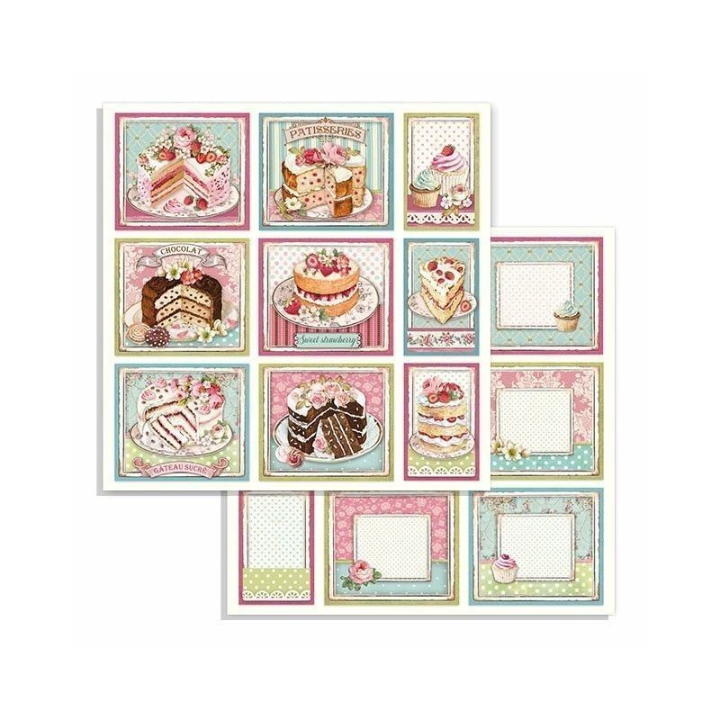 Bloc 10 Hojas Sweety (30 X 30 Cm) Doble Cara