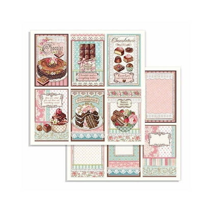 Bloc 10 Hojas Sweety (30 X 30 Cm) Doble Cara