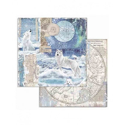 Bloc Artic Antartic 10 Hojas  (30 X 30 Cm) Doble Cara