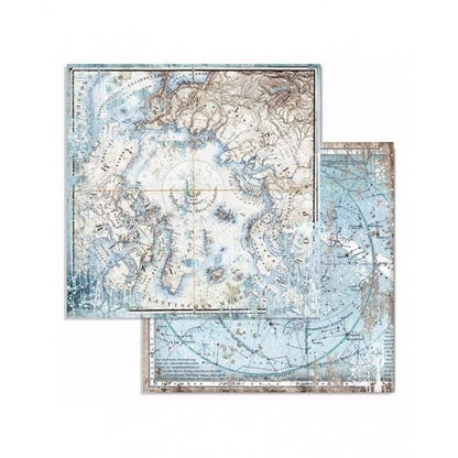 Bloc Artic Antartic 10 Hojas  (30 X 30 Cm) Doble Cara