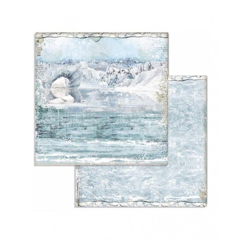 Bloc Artic Antartic 10 Hojas  (30 X 30 Cm) Doble Cara