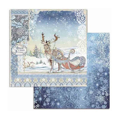 Block 10 Hojas Winter Tales (30 X 30 Cm) Doble Cara