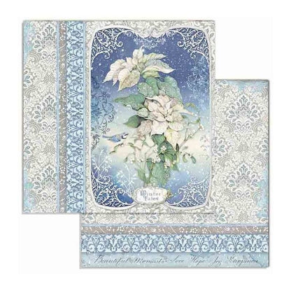 Block 10 Hojas Winter Tales (30 X 30 Cm) Doble Cara