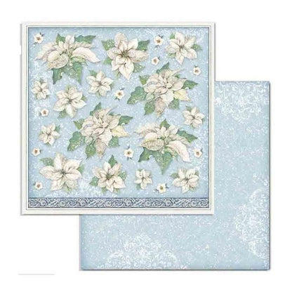 Block 10 Hojas Winter Tales (30 X 30 Cm) Doble Cara