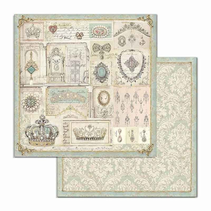 Bloc 10 Hojas Princess (30 X 30 Cm ) Doble Cara