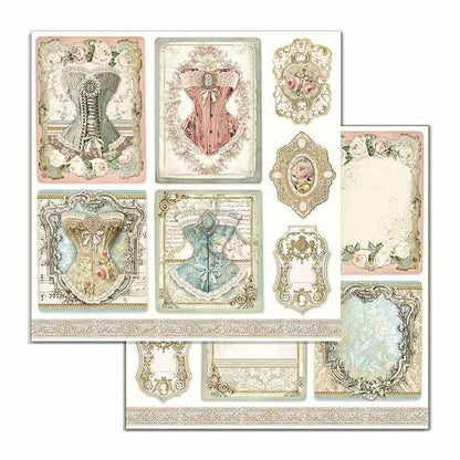 Bloc 10 Hojas Princess (30 X 30 Cm ) Doble Cara