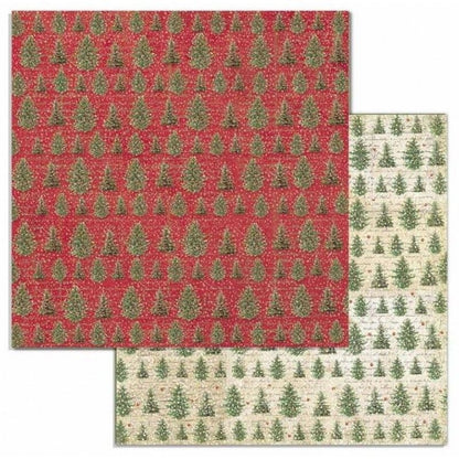 Bloc 10 Hojas Classic Christmas (30 X 30 Cm) Doble Cara