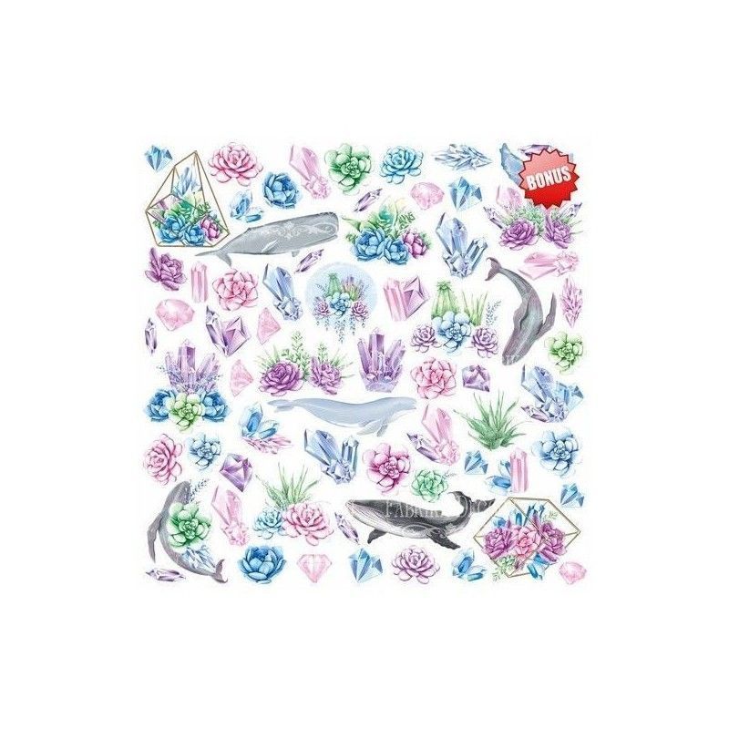 Papel Mystical Space (30 X 30 Cm) Doble Cara
