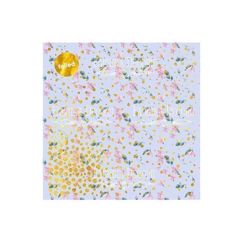 Papel Mysterious Garden 30 X 30Cm Doble Cara (10 Hojas)